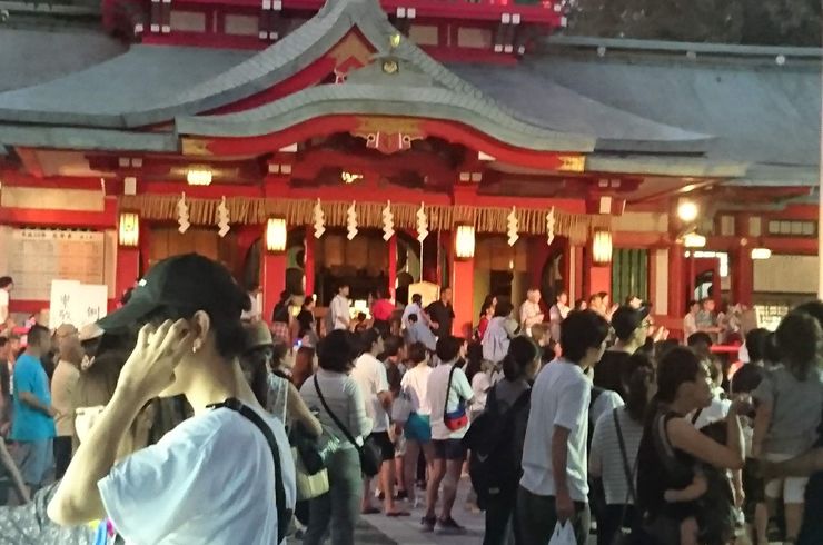 富岡さんで賑わってます！